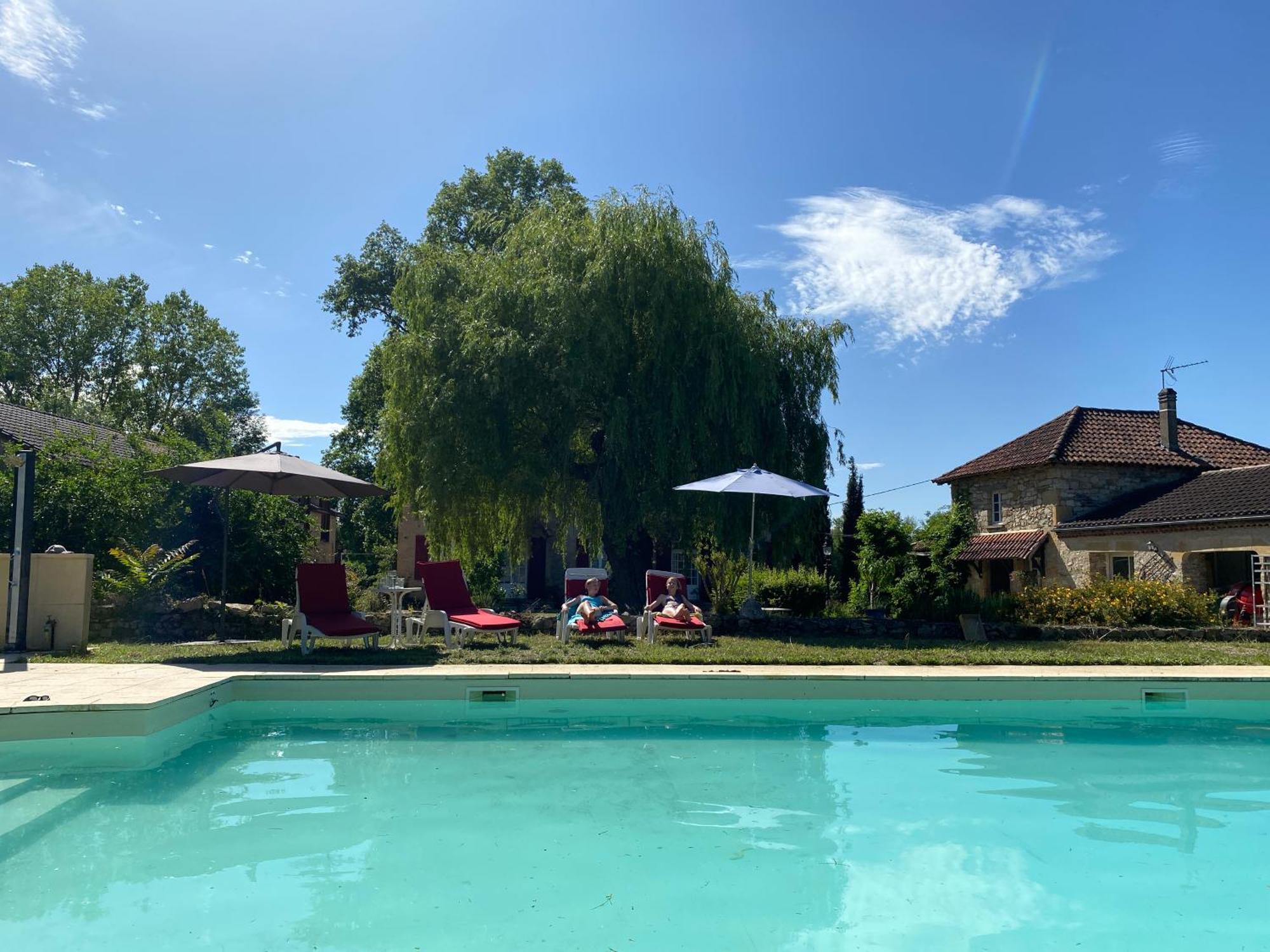 Sfeervol Vakantiehuis Op Landgoed Aan De Dordogne Villa Prudhomat Kültér fotó