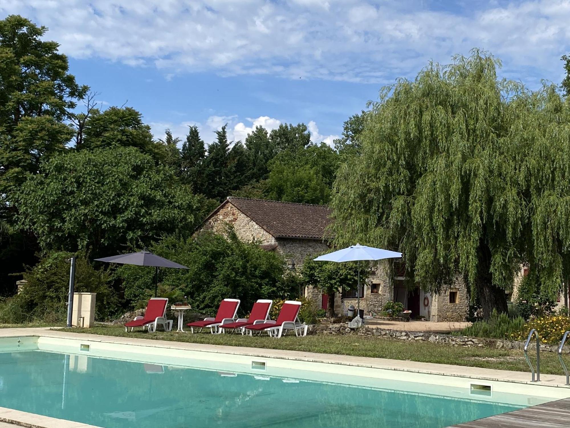 Sfeervol Vakantiehuis Op Landgoed Aan De Dordogne Villa Prudhomat Kültér fotó